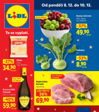 Akční leták Lidl  od pondělí