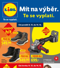 Akční leták Lidl  - Nabídka spotřebního zboží