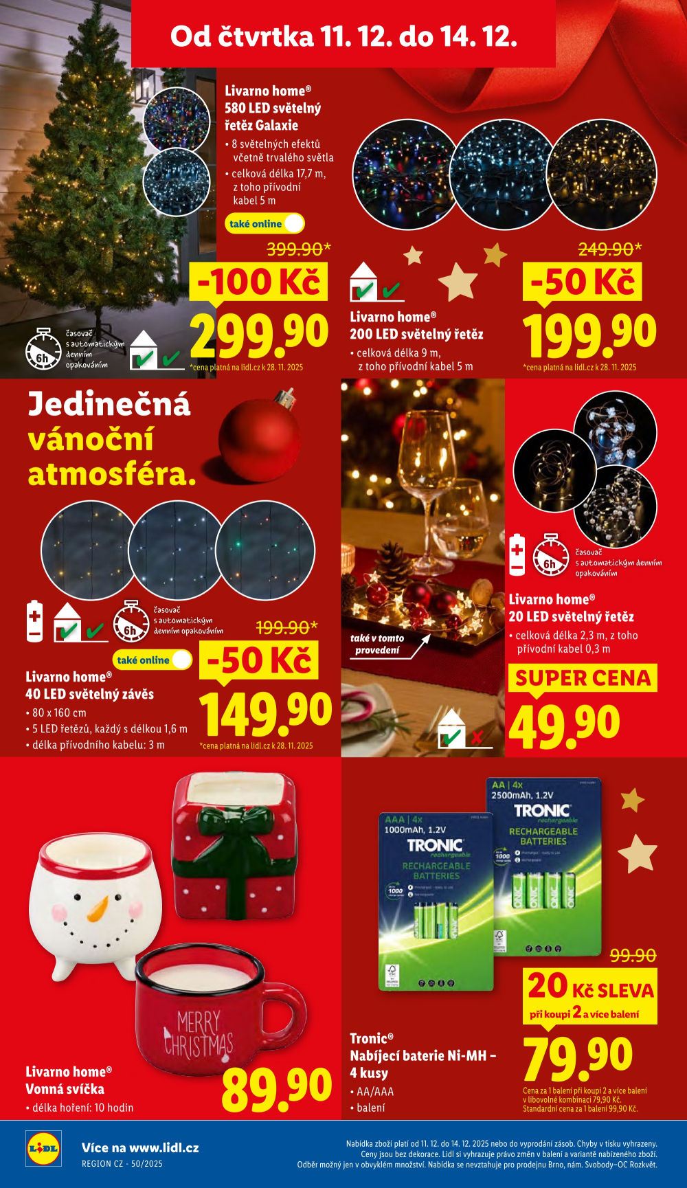 Leták Lidl leták - Nabídka spotřebního zboží - strana 28
