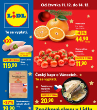 Akční leták Lidl  od čtvrtka