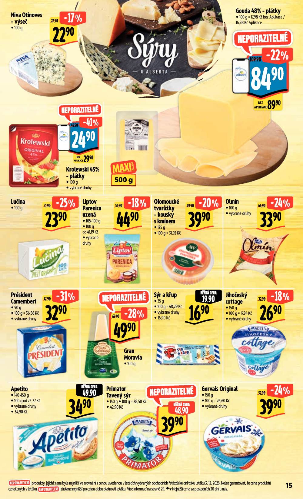 Leták Albert Hypermarket leták - Šumperk, Vřesová - strana 31