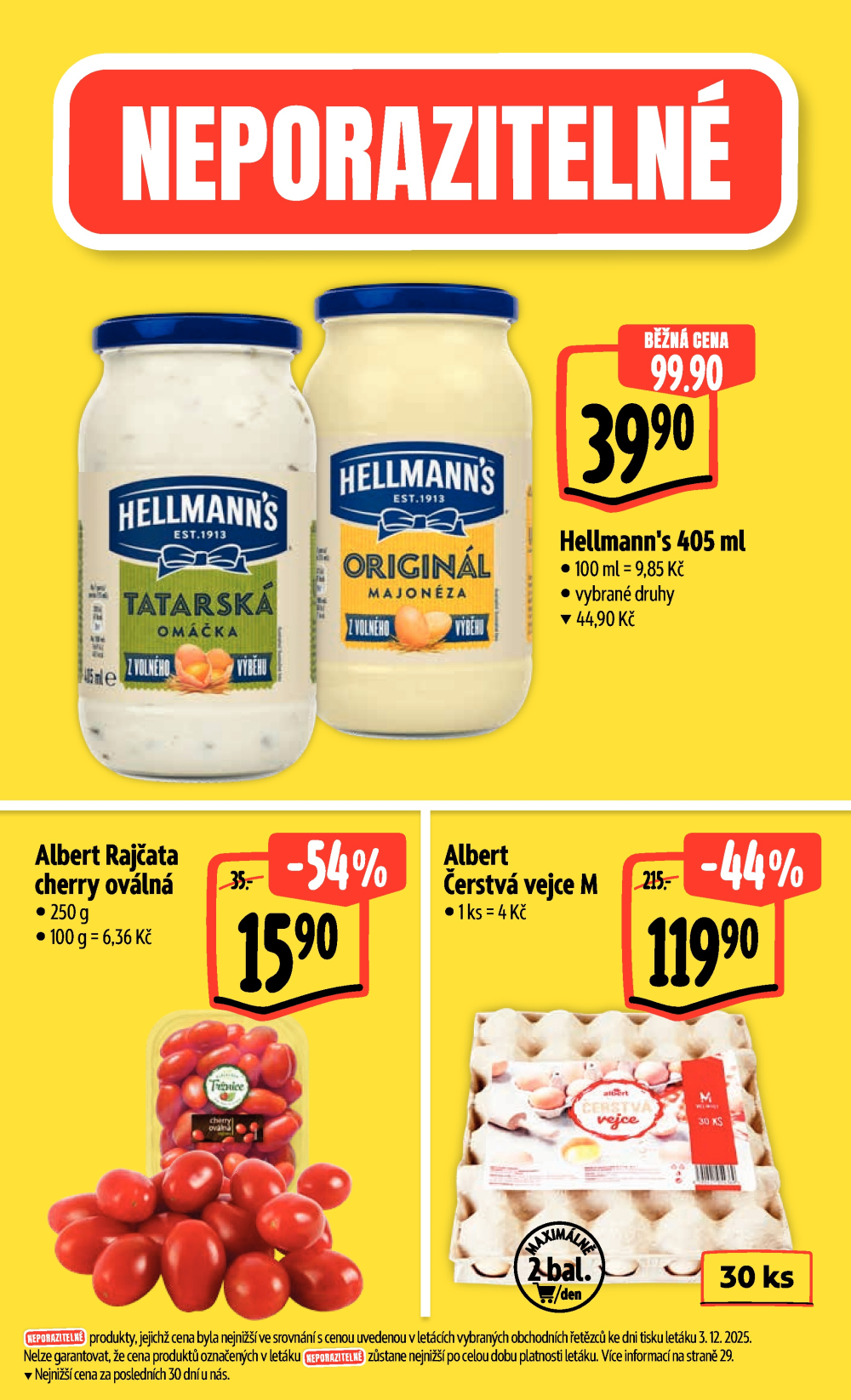 Leták Albert Hypermarket leták - Šumperk, Vřesová - strana 3