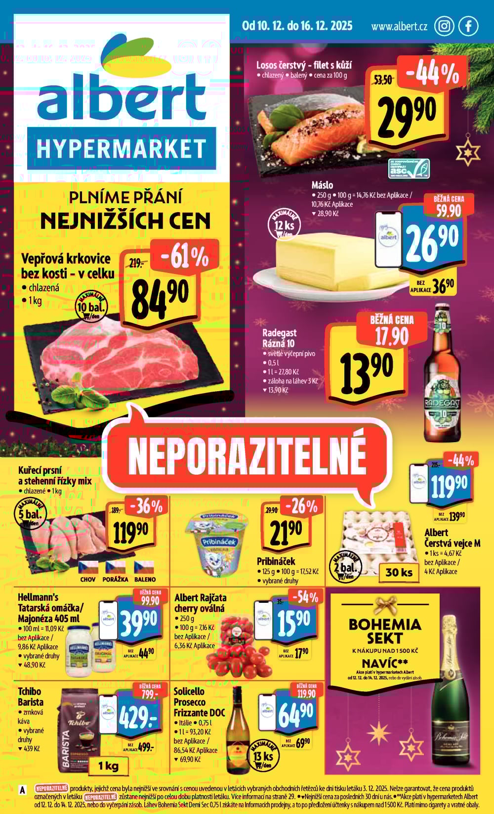 Leták Albert Hypermarket leták - strana 1