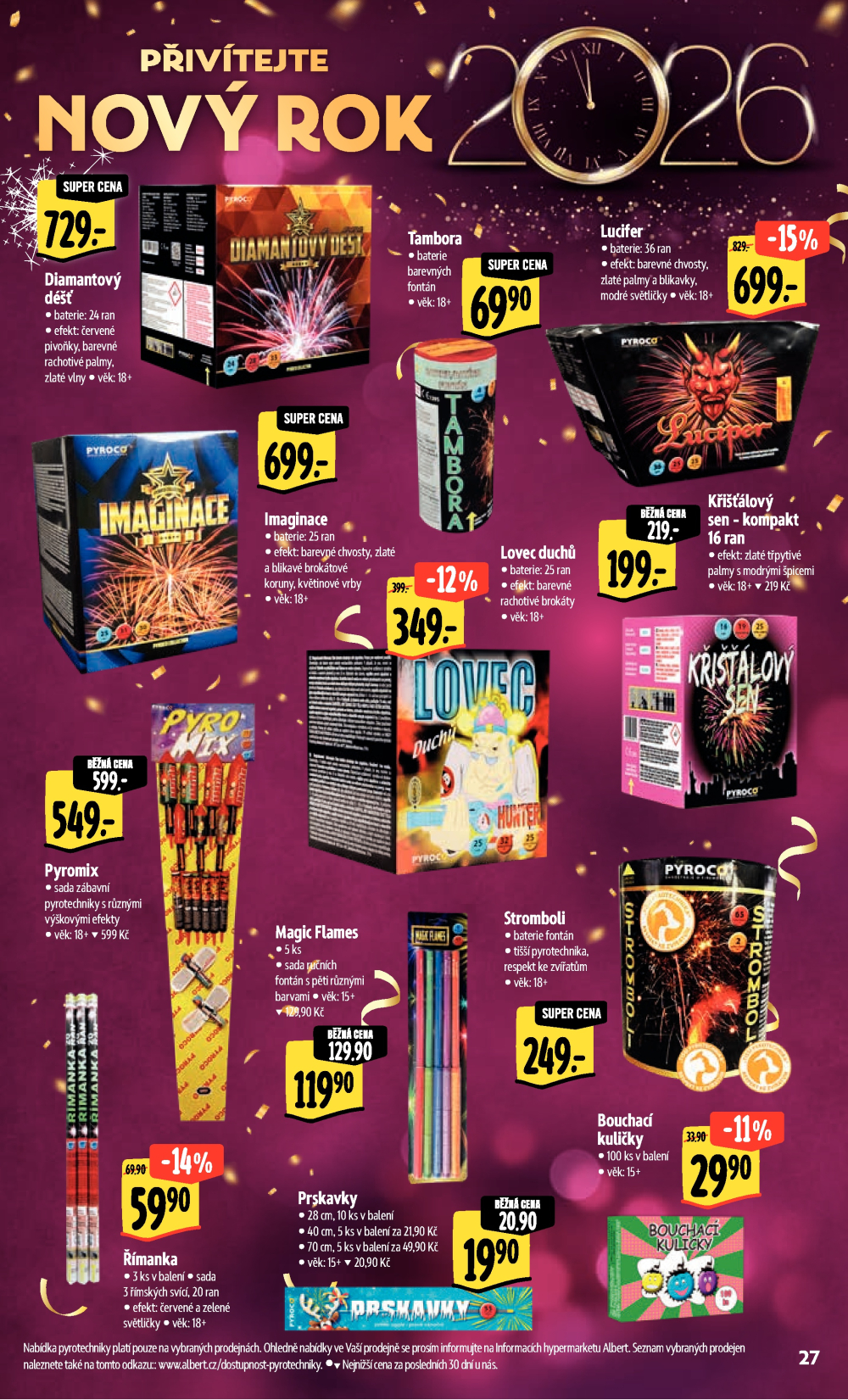 Leták Albert Hypermarket leták - strana 35