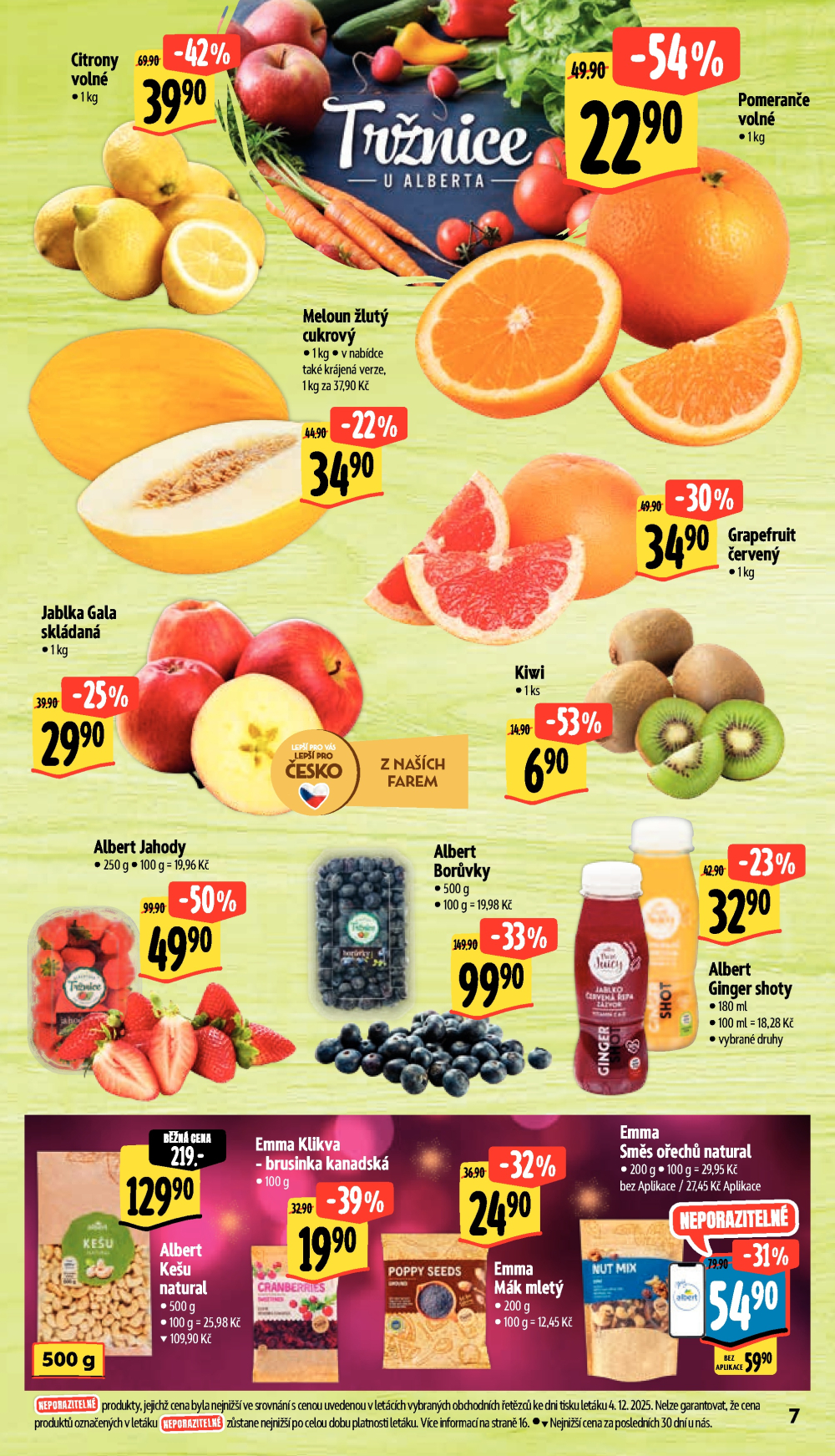 Leták Albert Supermarket leták - Jihlava, Březinova - strana 12