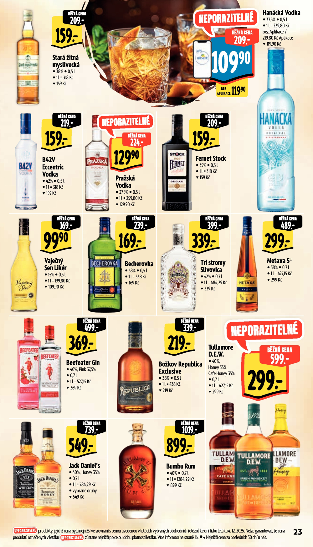 Leták Albert Supermarket leták - Jihlava, Březinova - strana 31