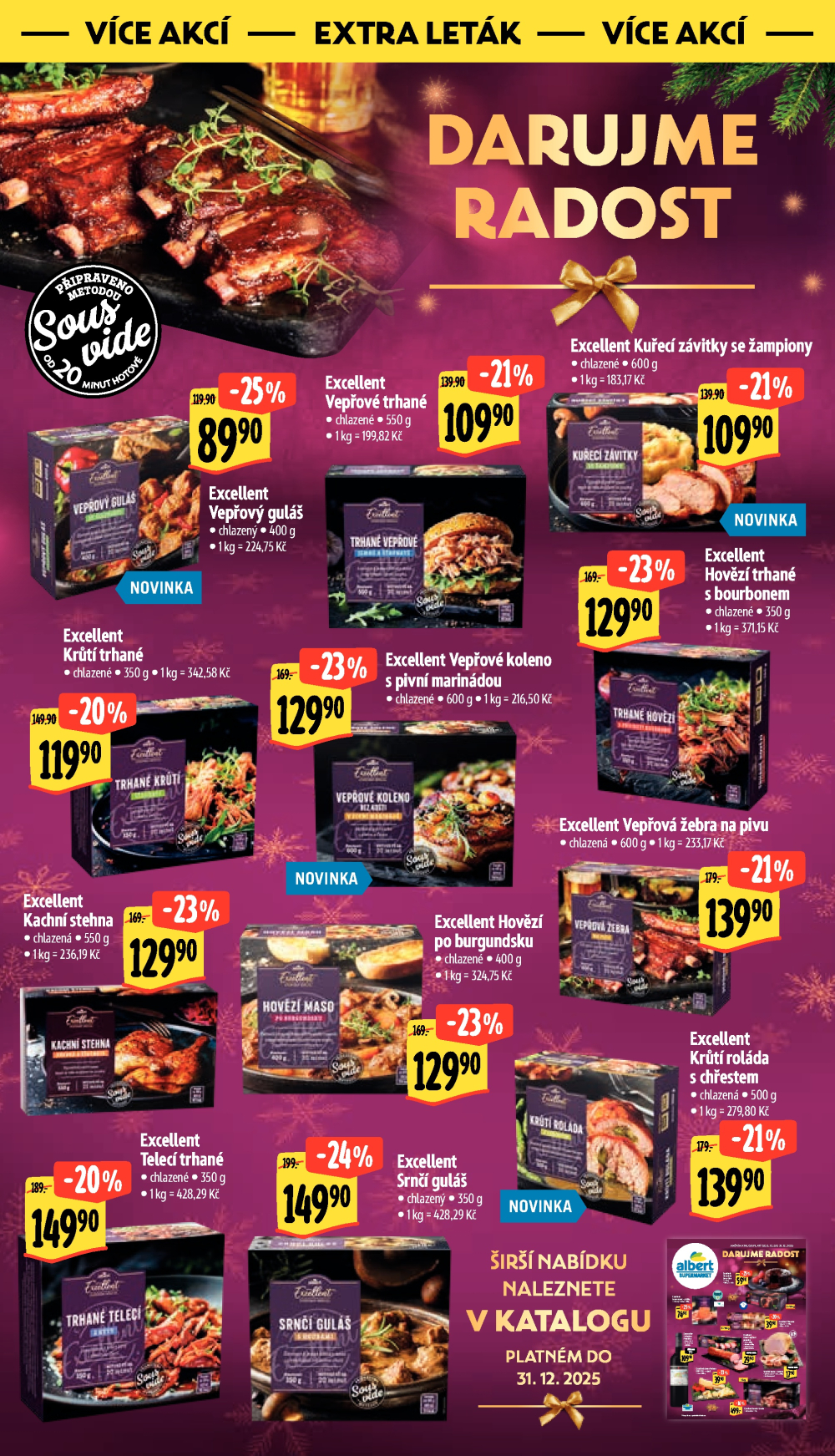 Leták Albert Supermarket leták - Jihlava, Březinova - strana 36