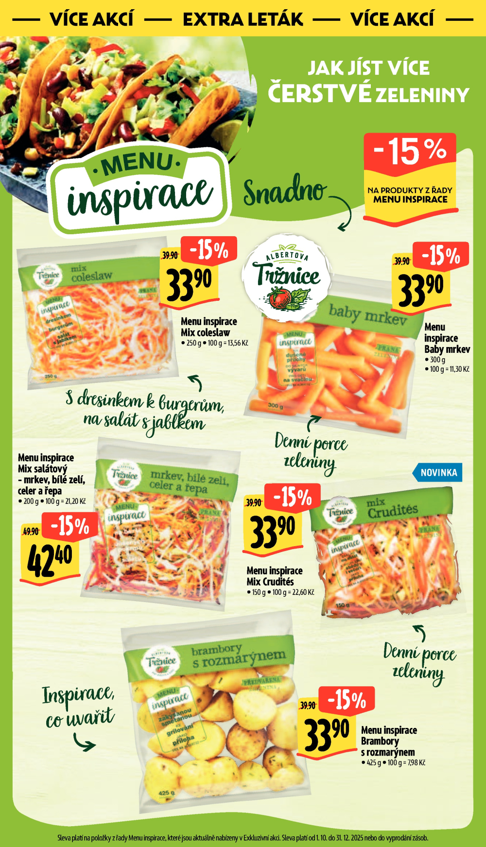 Leták Albert Supermarket leták - Jihlava, Březinova - strana 42