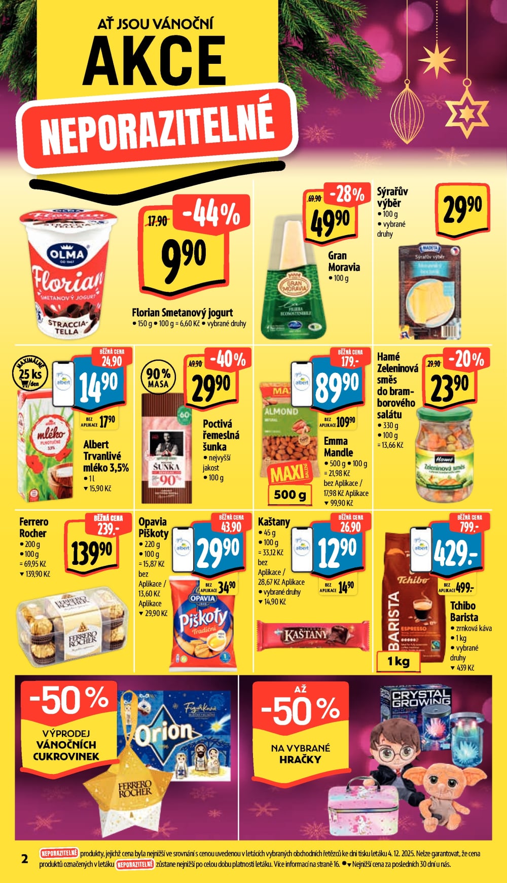 Leták Albert Supermarket leták - Jihlava, Březinova - strana 6