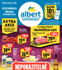 Akční leták Albert Supermarket  - Praha, Veletržní