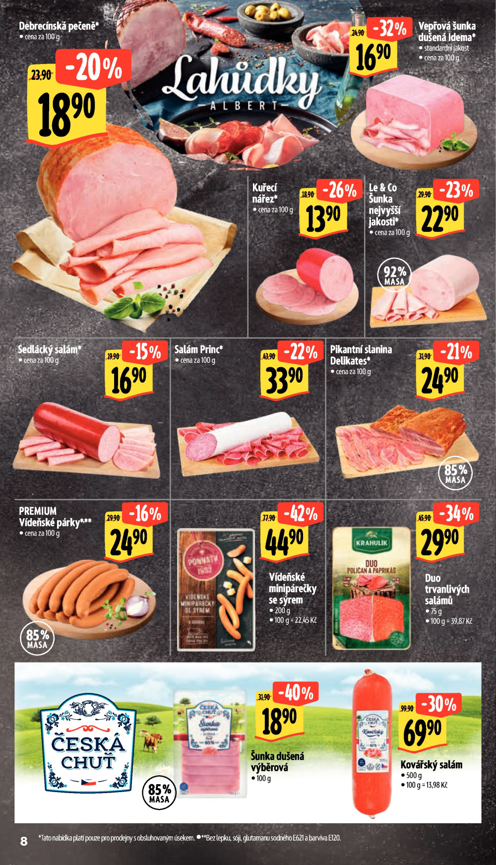 Leták Albert Supermarket leták - Brno, Lidická - strana 19