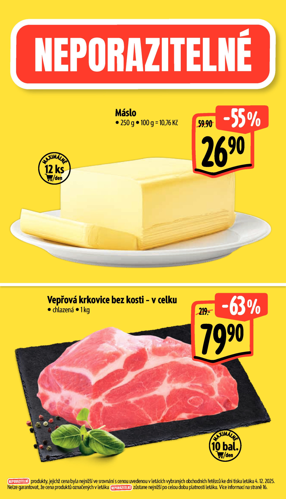 Leták Albert Supermarket leták - Brno, Lidická - strana 2