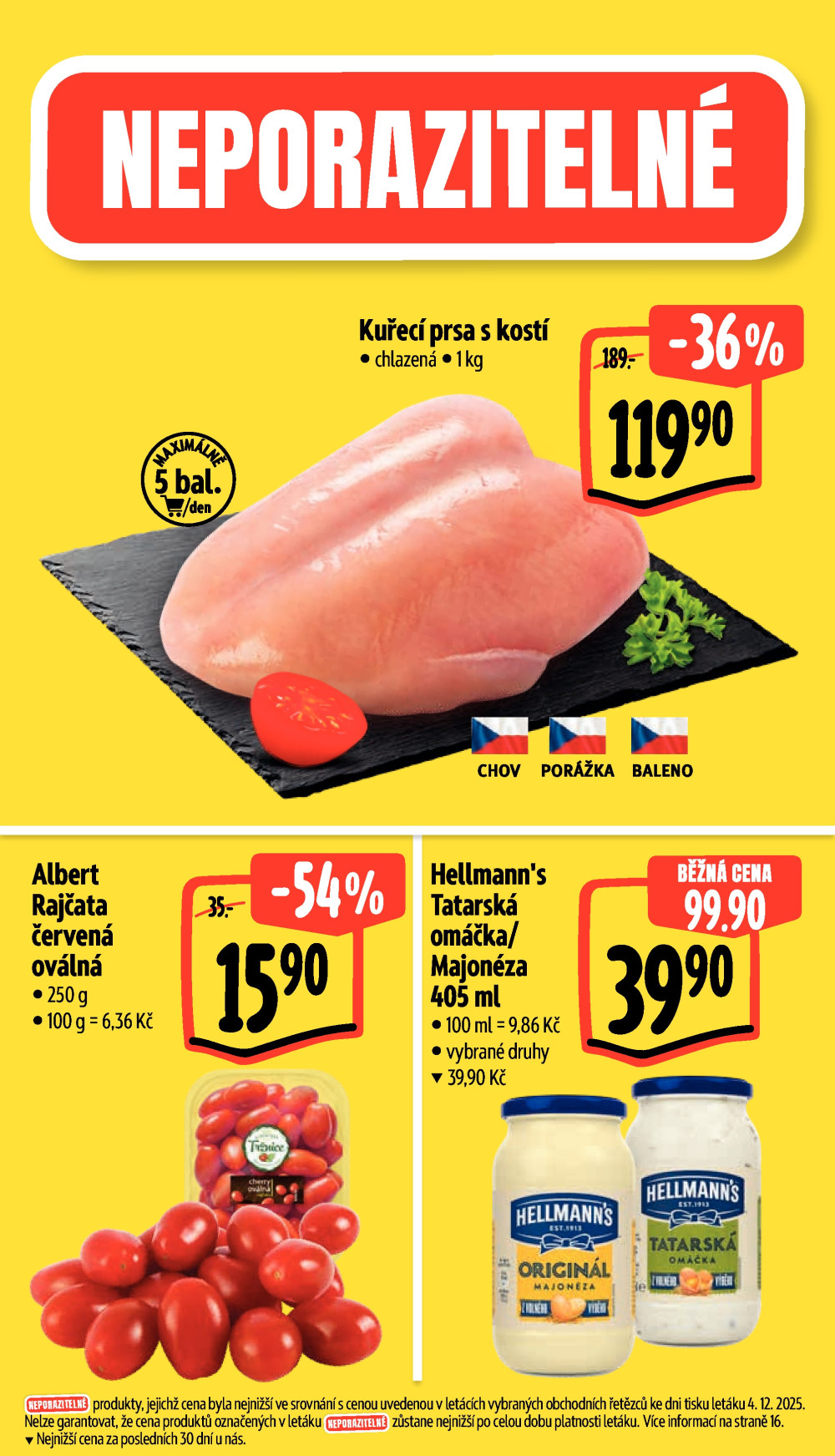 Leták Albert Supermarket leták - Brno, Lidická - strana 3