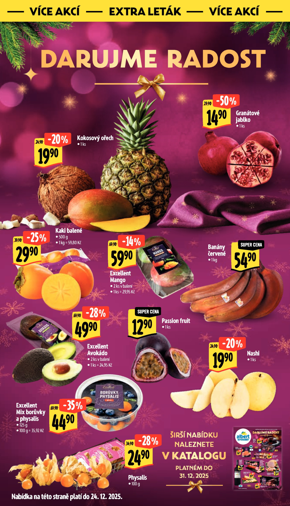 Leták Albert Supermarket leták - Brno, Lidická - strana 42