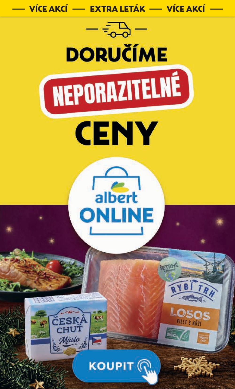 Leták Albert leták - Doručíme neporazitelné ceny - strana 1