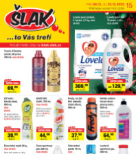 Akční leták Šlak drogerie 
