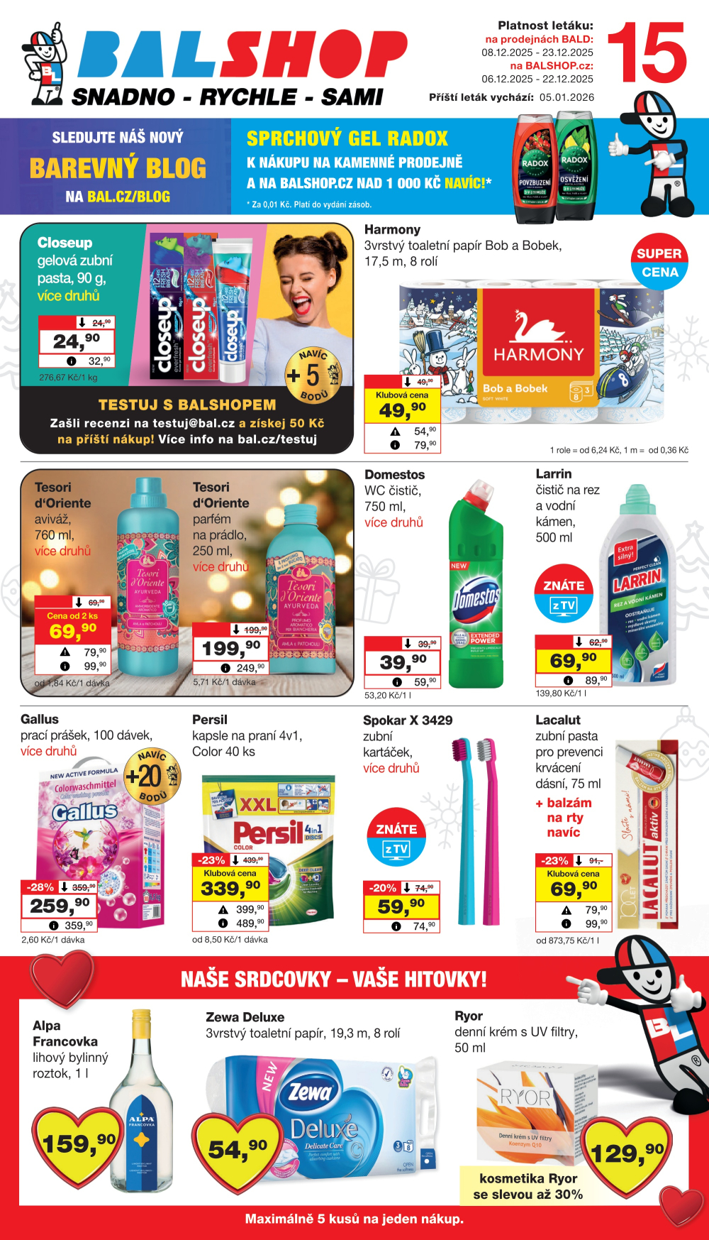 Leták Barvy a laky drogerie leták - strana 1