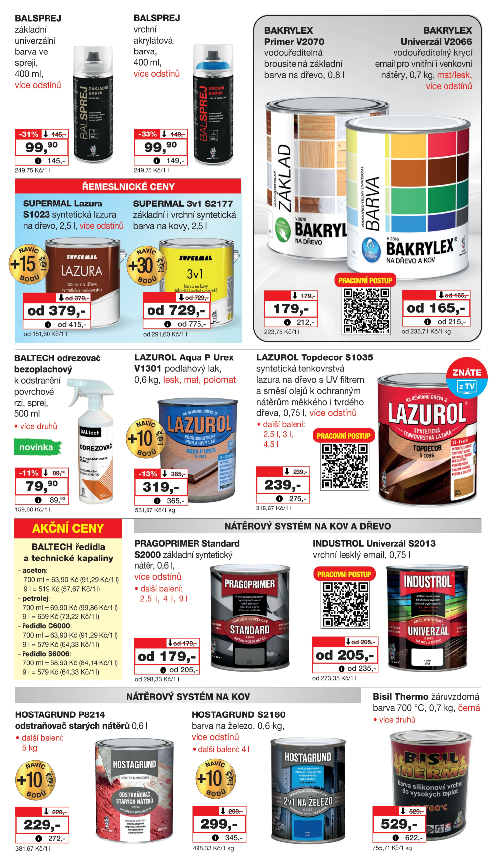 Leták Barvy a laky drogerie leták - strana 6