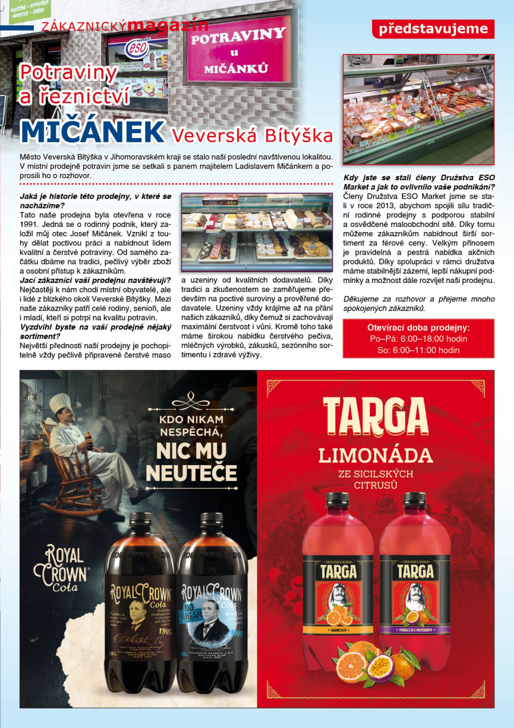 Leták ESO MARKET leták - Magazín - strana 15