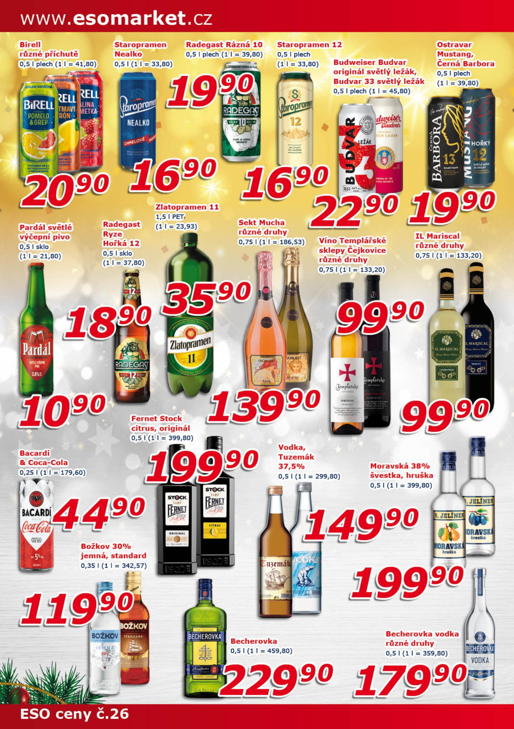 Leták ESO MARKET leták - Magazín - strana 8