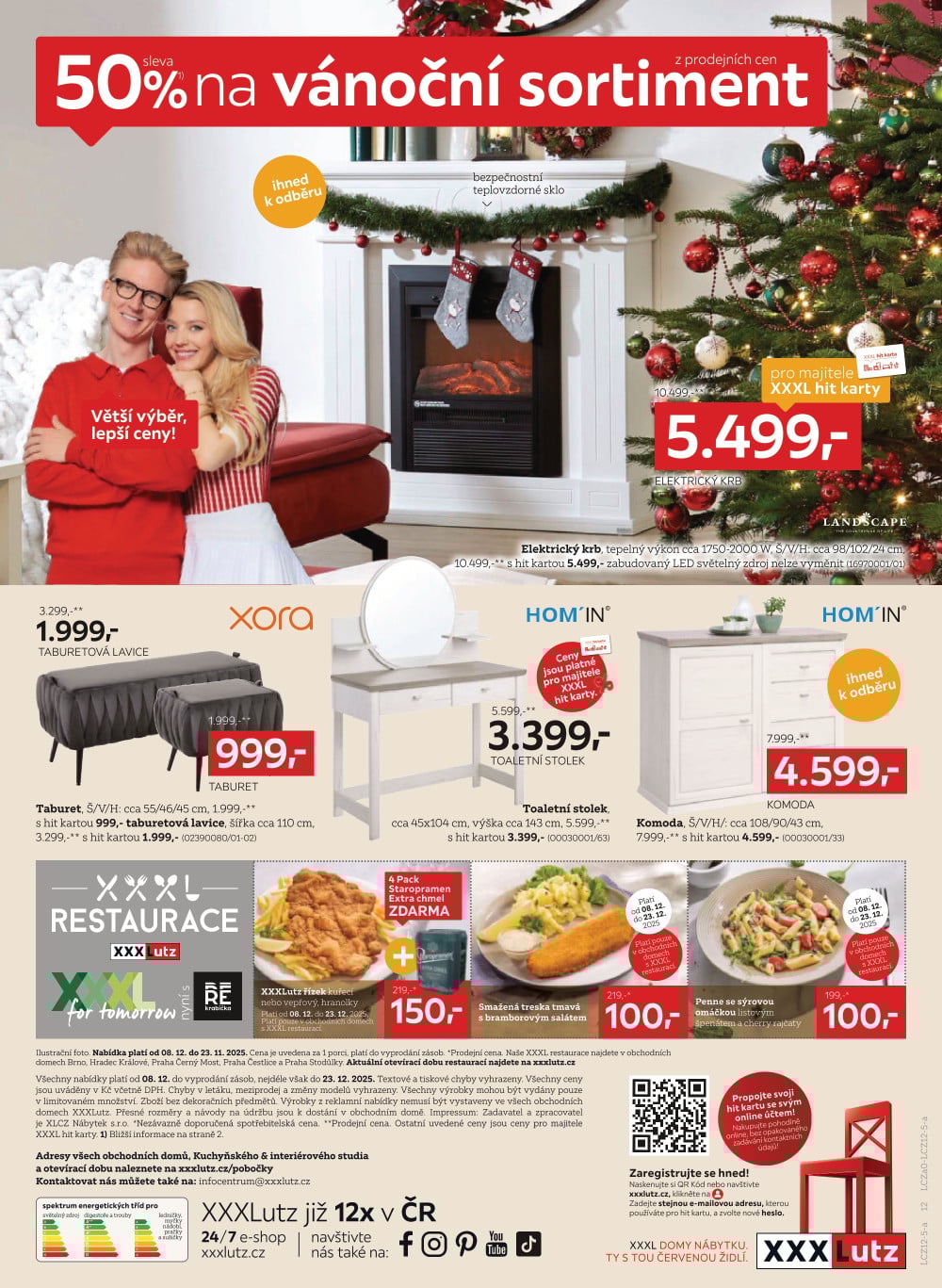 Leták XXXLutz leták - Veselé Vánoce - strana 12