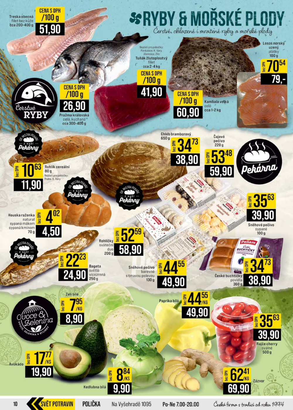 Leták JIP leták CC Cash & Carry - Brno, Ostrava, Praha, Polička, Olomouc, Karlovy Vary, Zlín, Jilemnice, Pardubice - strana 10