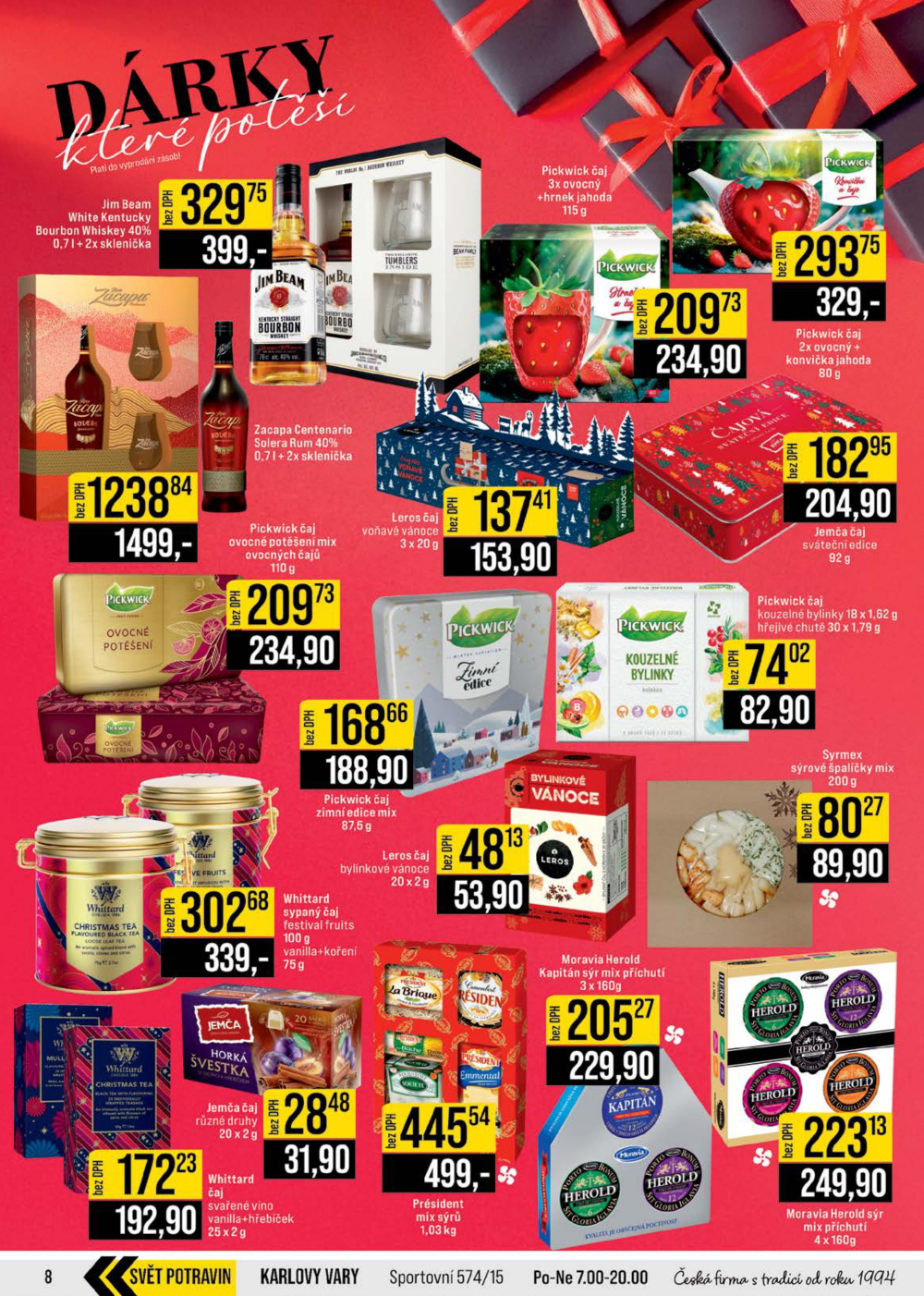 Leták JIP leták CC Cash & Carry - Brno, Ostrava, Praha, Polička, Olomouc, Karlovy Vary, Zlín, Jilemnice, Pardubice - strana 8