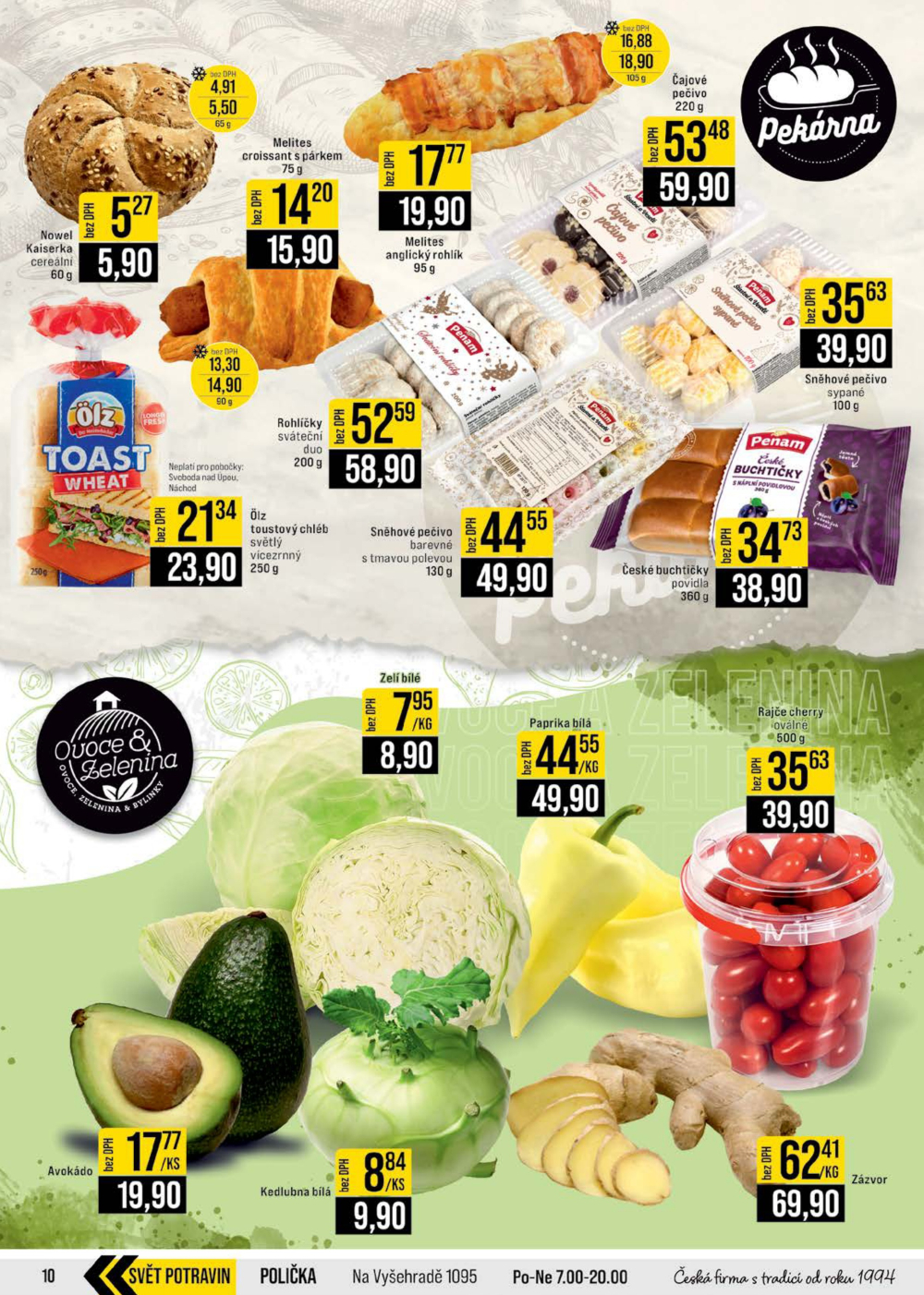 Leták JIP leták CC Cash & Carry - České Budějovice, Most, Náchod, Svoboda nad Úpou, Sušice - strana 10