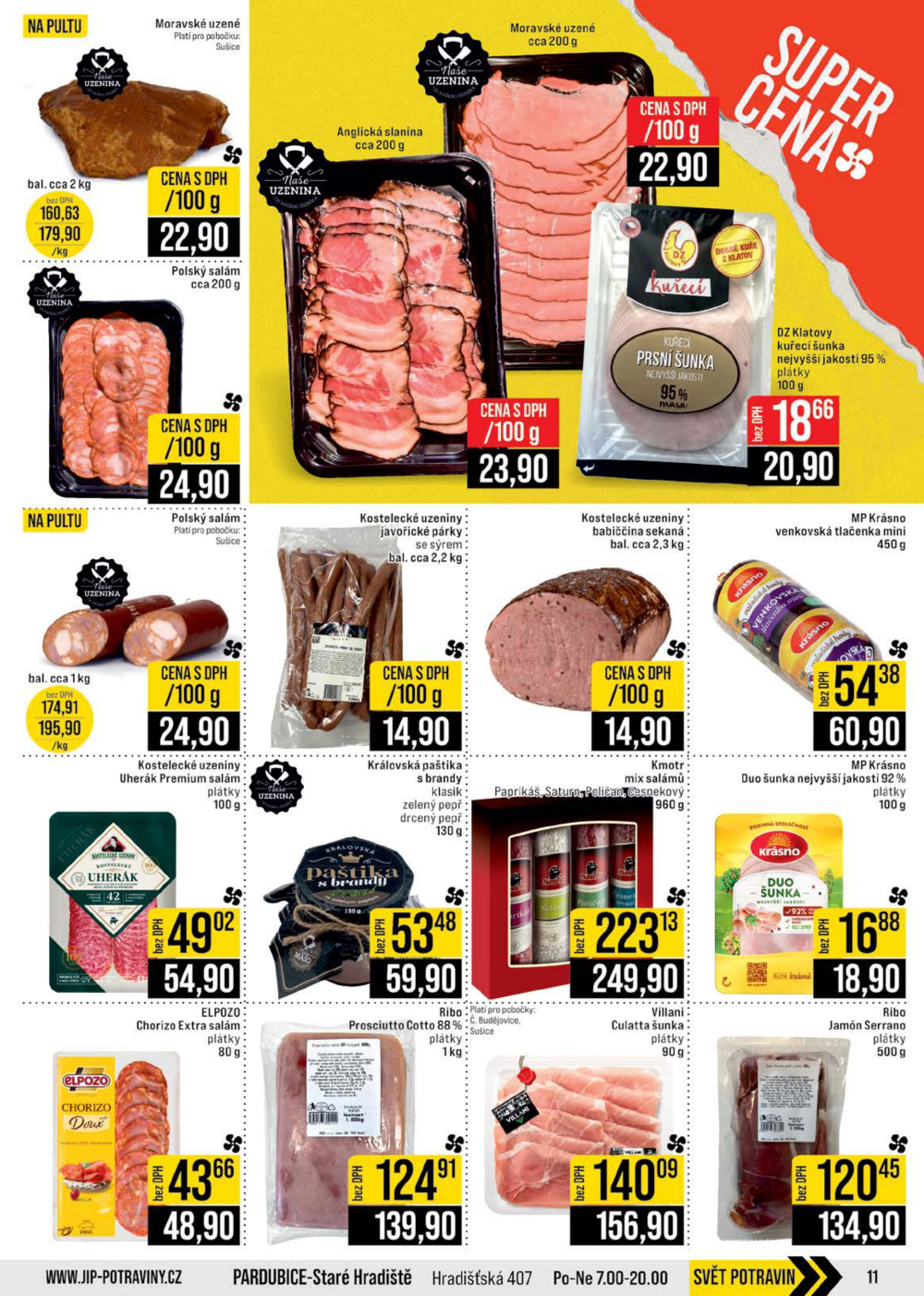 Leták JIP leták CC Cash & Carry - České Budějovice, Most, Náchod, Svoboda nad Úpou, Sušice - strana 11