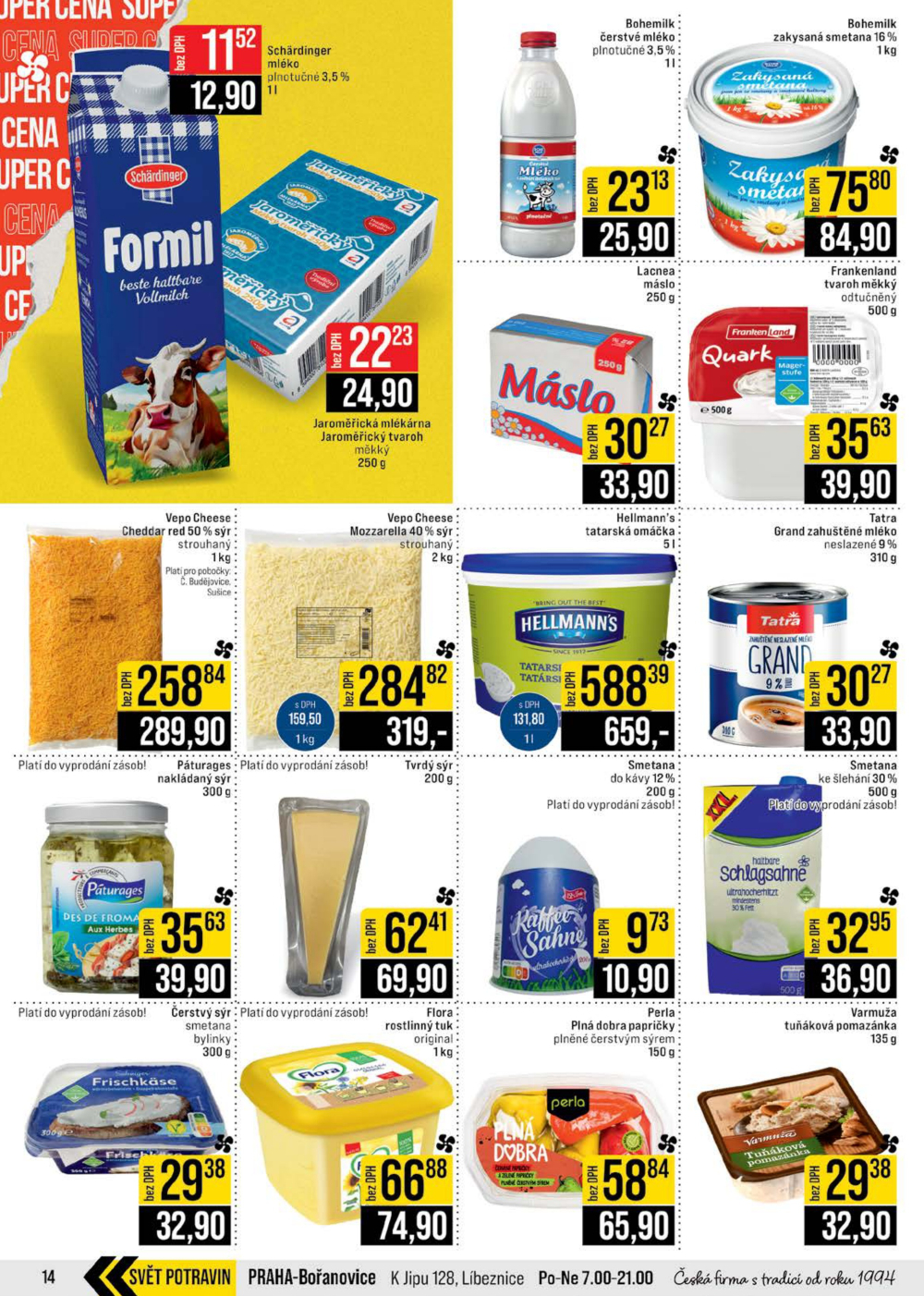 Leták JIP leták CC Cash & Carry - České Budějovice, Most, Náchod, Svoboda nad Úpou, Sušice - strana 14