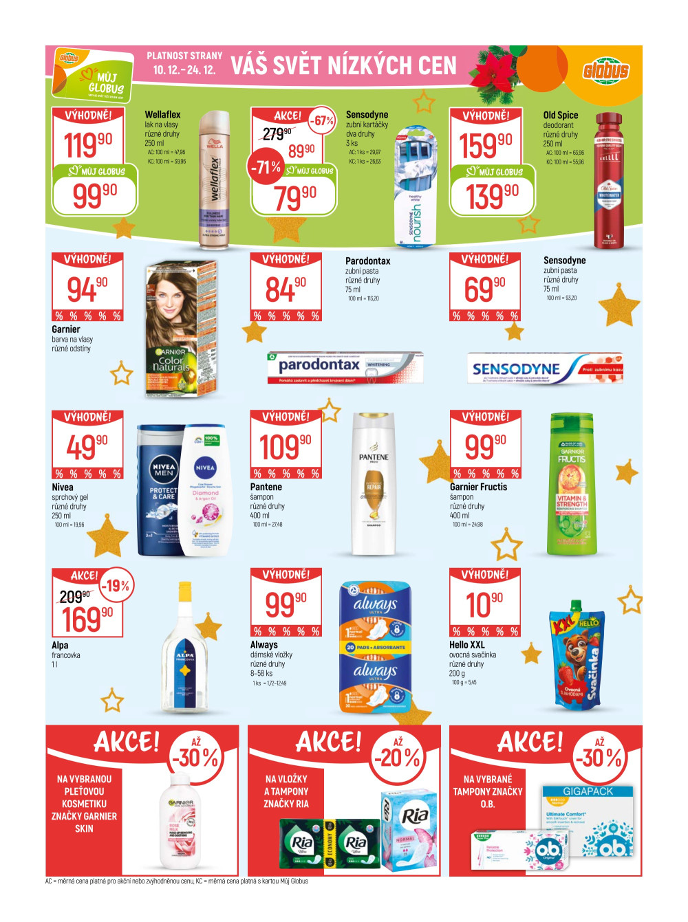 Leták Globus leták Praha - Černý Most - strana 33