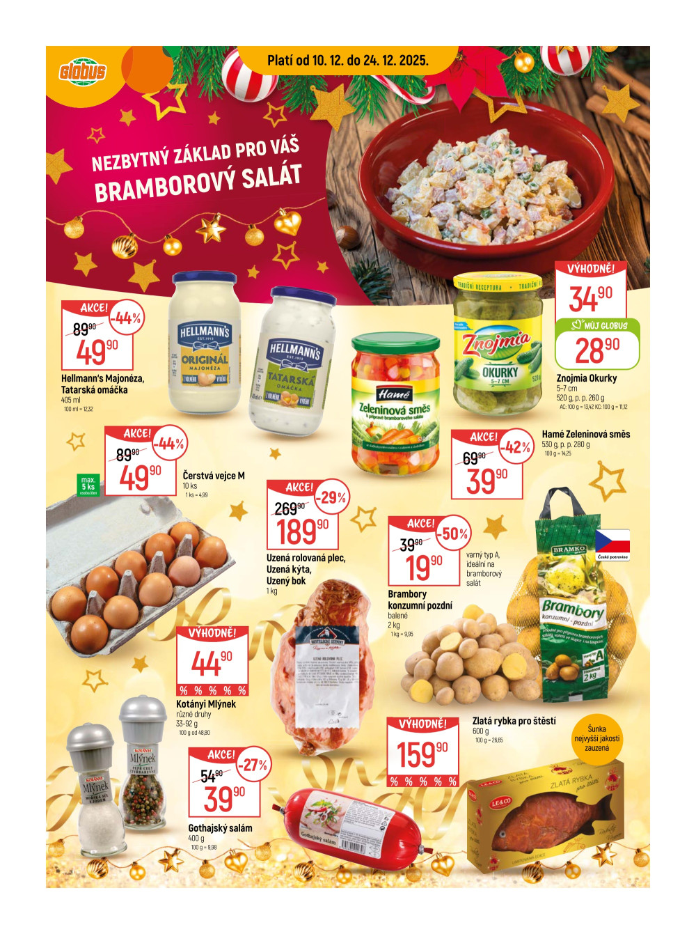 Leták Globus leták Praha - Černý Most - strana 9