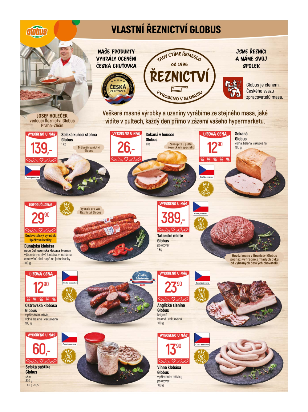 Leták Globus leták Praha - Zličín - strana 2