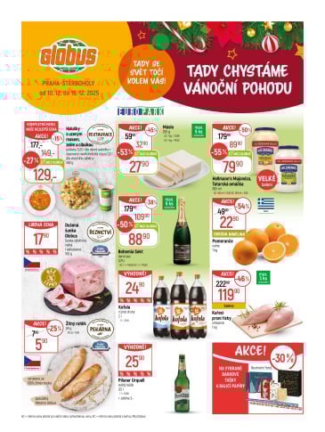 Globus leták Praha - Štěrboholy