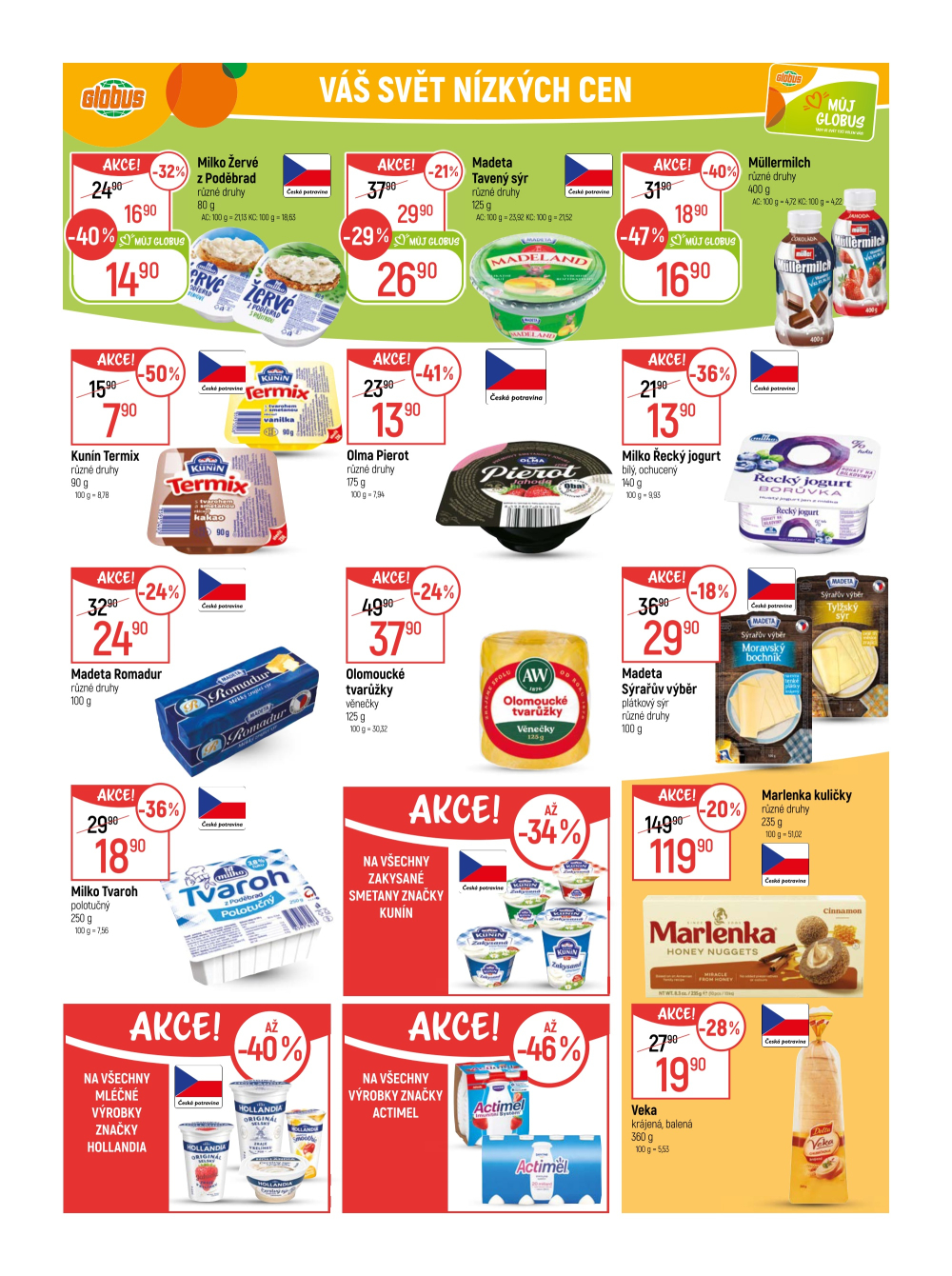 Leták Globus leták Praha - Štěrboholy - strana 24