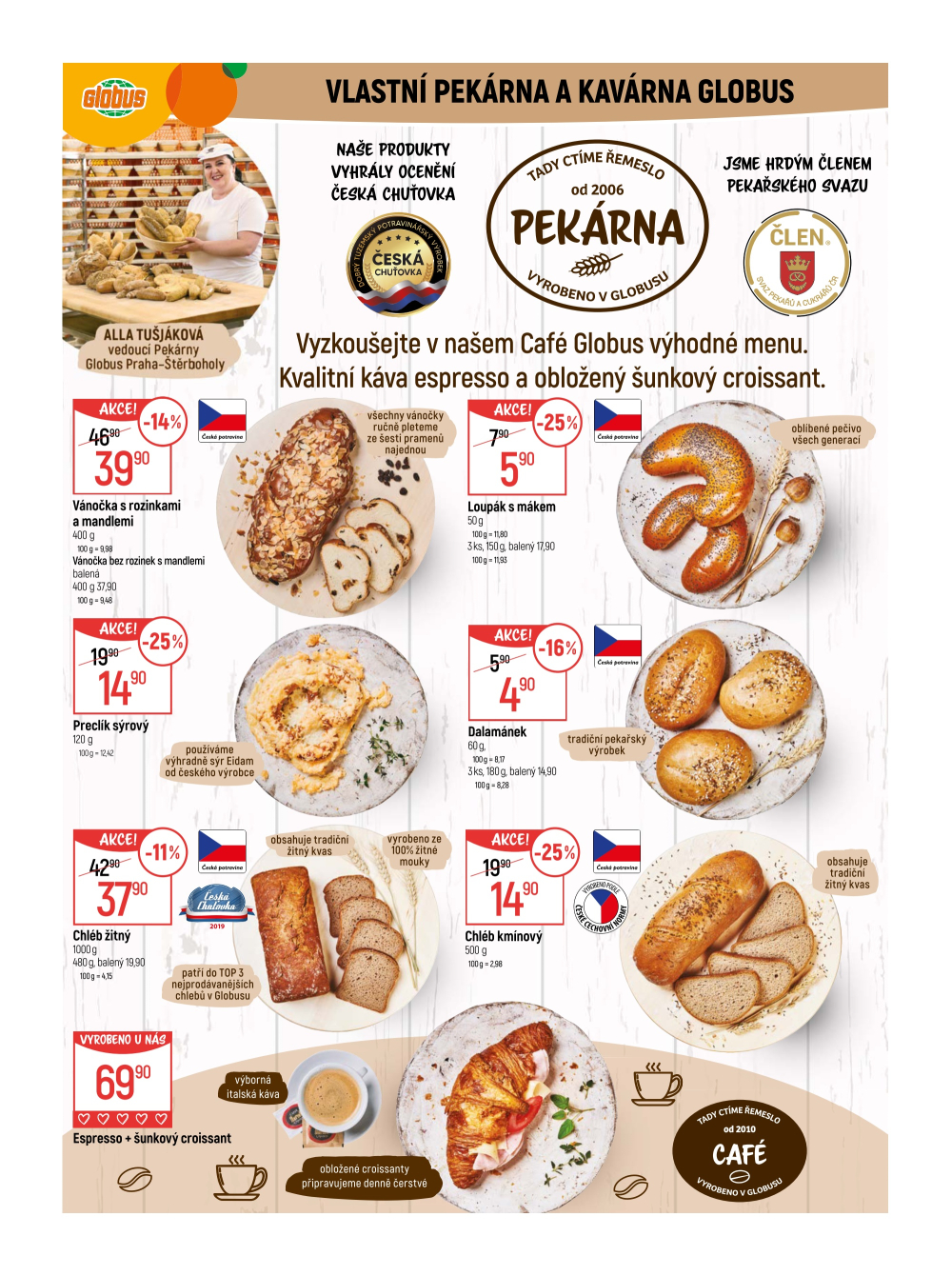 Leták Globus leták Praha - Štěrboholy - strana 4