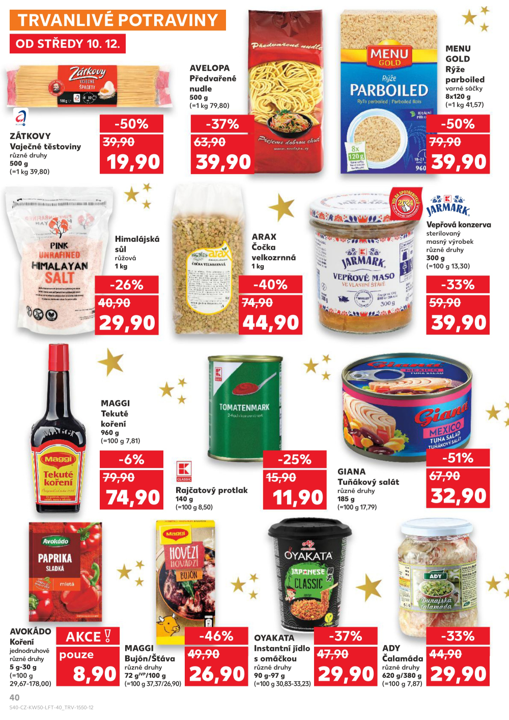 Leták Kaufland leták Třeboň - strana 40