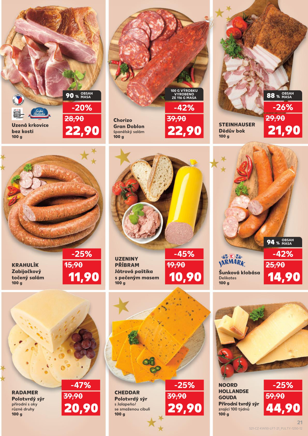 Leták Kaufland leták Praha 3 - Jarov - strana 21