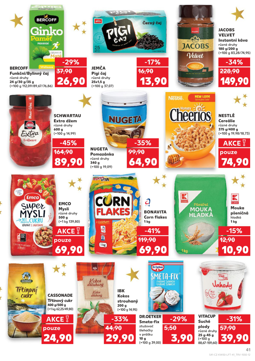 Leták Kaufland leták Praha 3 - Jarov - strana 41