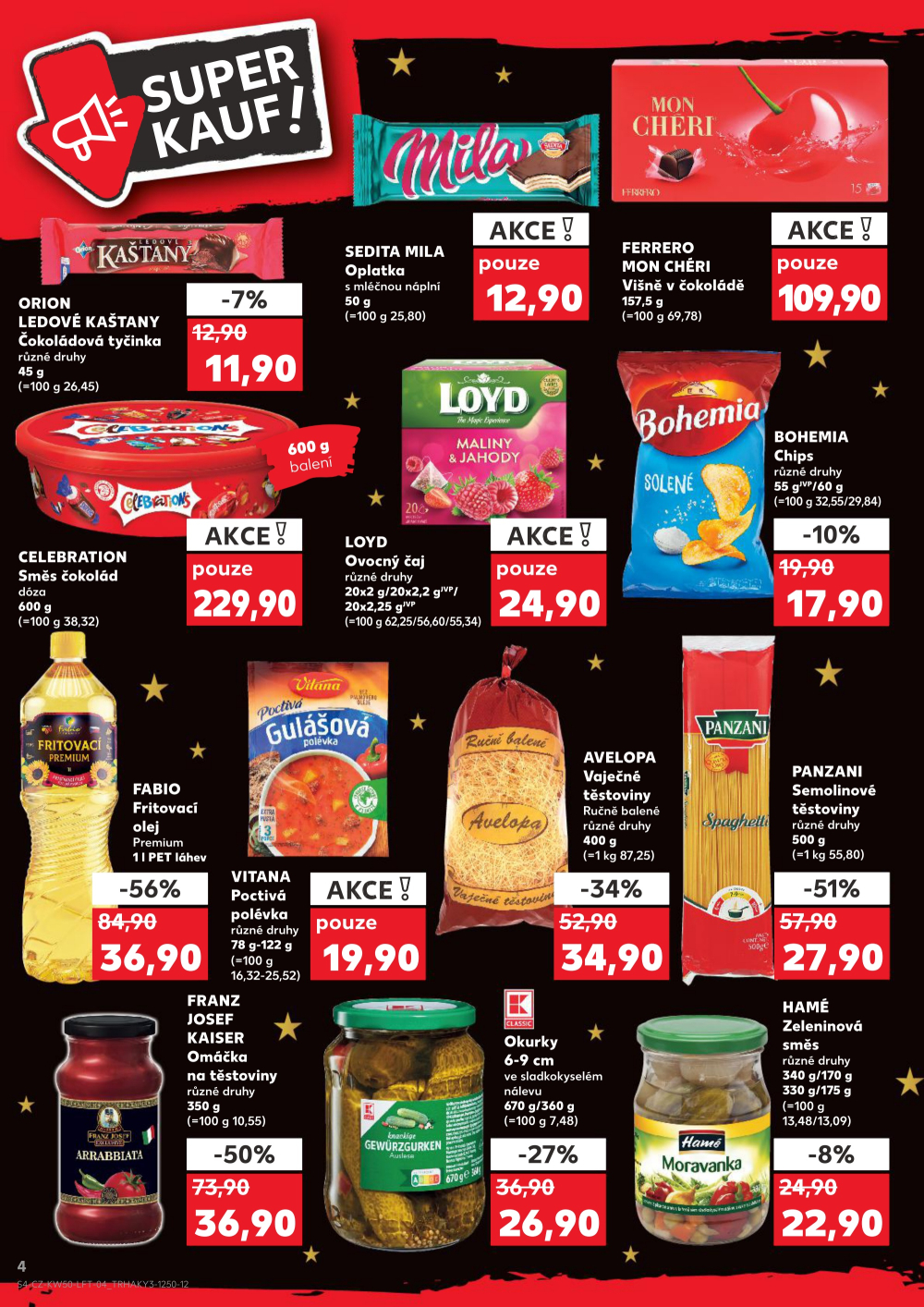 Leták Kaufland leták Poděbrady U Garáží - strana 4