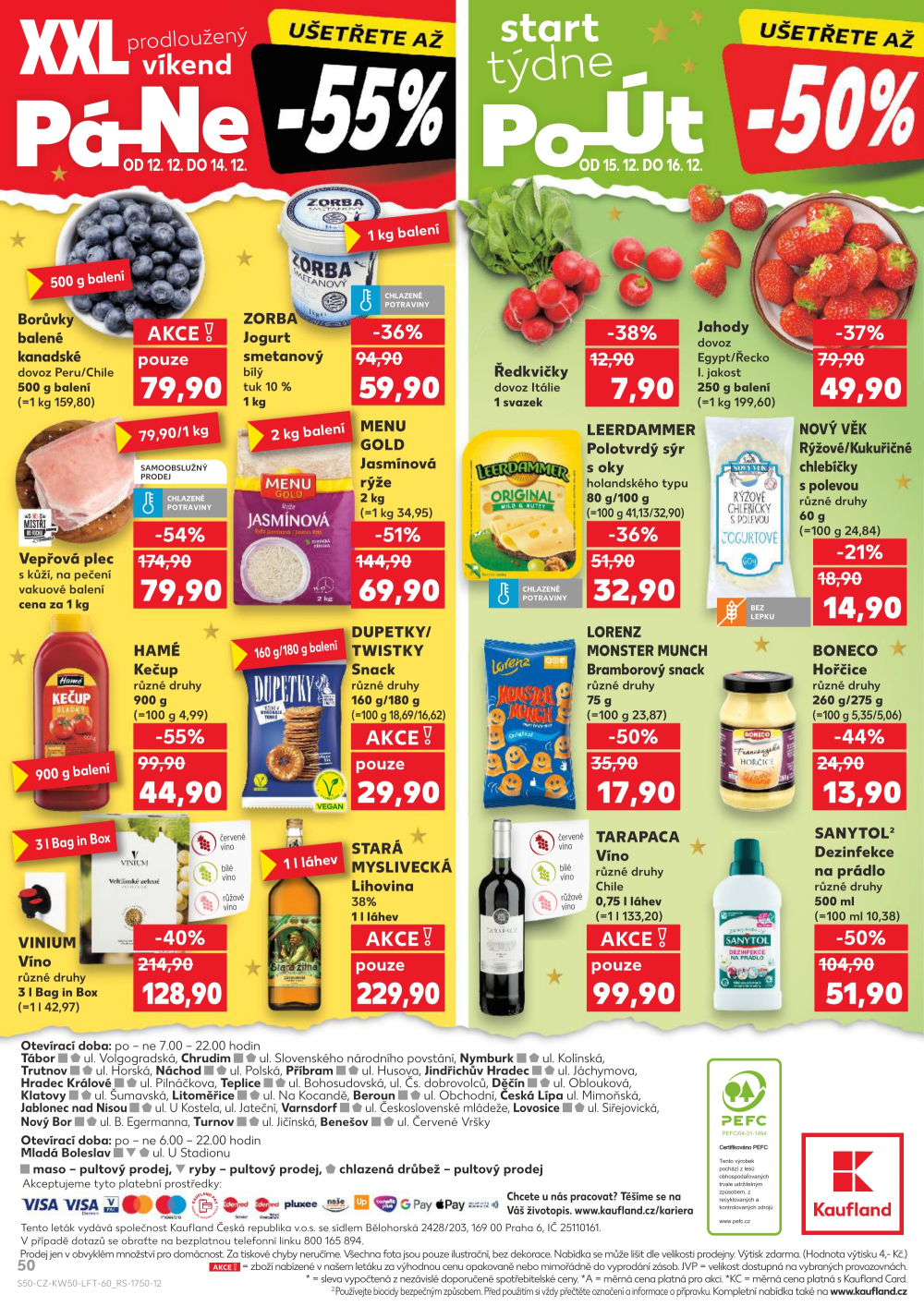 Leták Kaufland leták Lovosice - strana 50