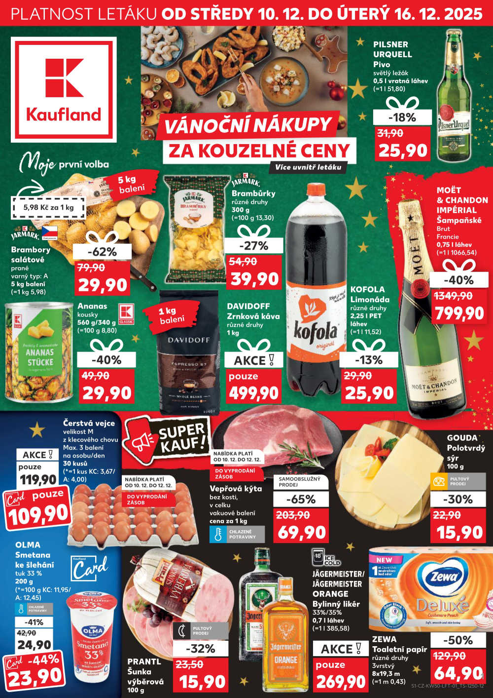 Leták Kaufland leták Litvínov - strana 1