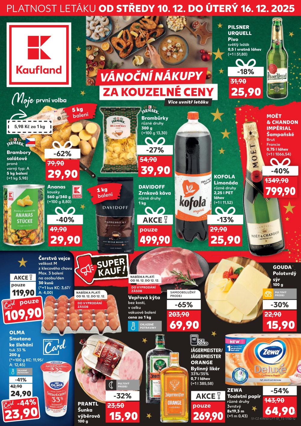 Leták Kaufland leták Mohelnice - strana 1