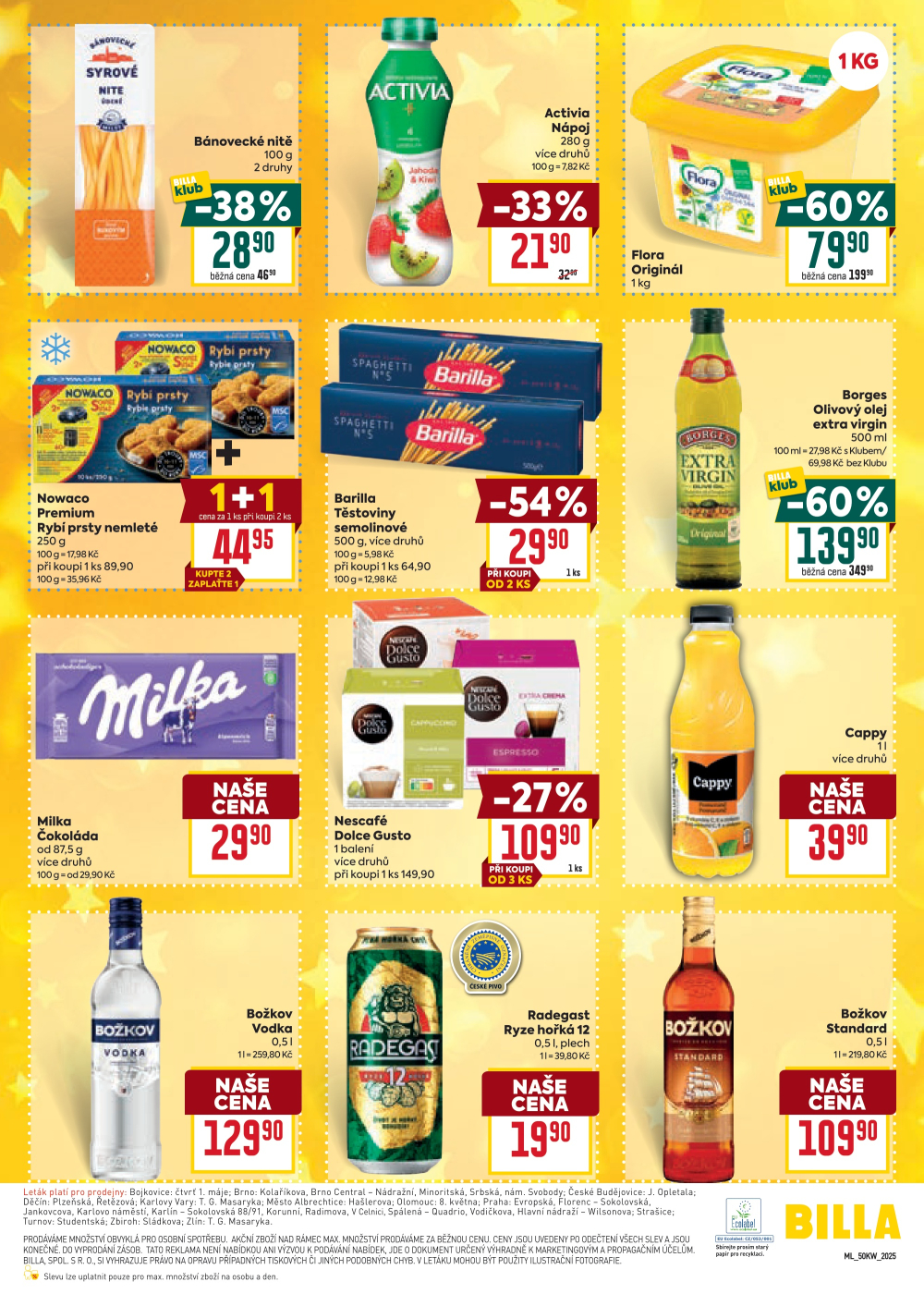Leták BILLA malý leták - strana 3