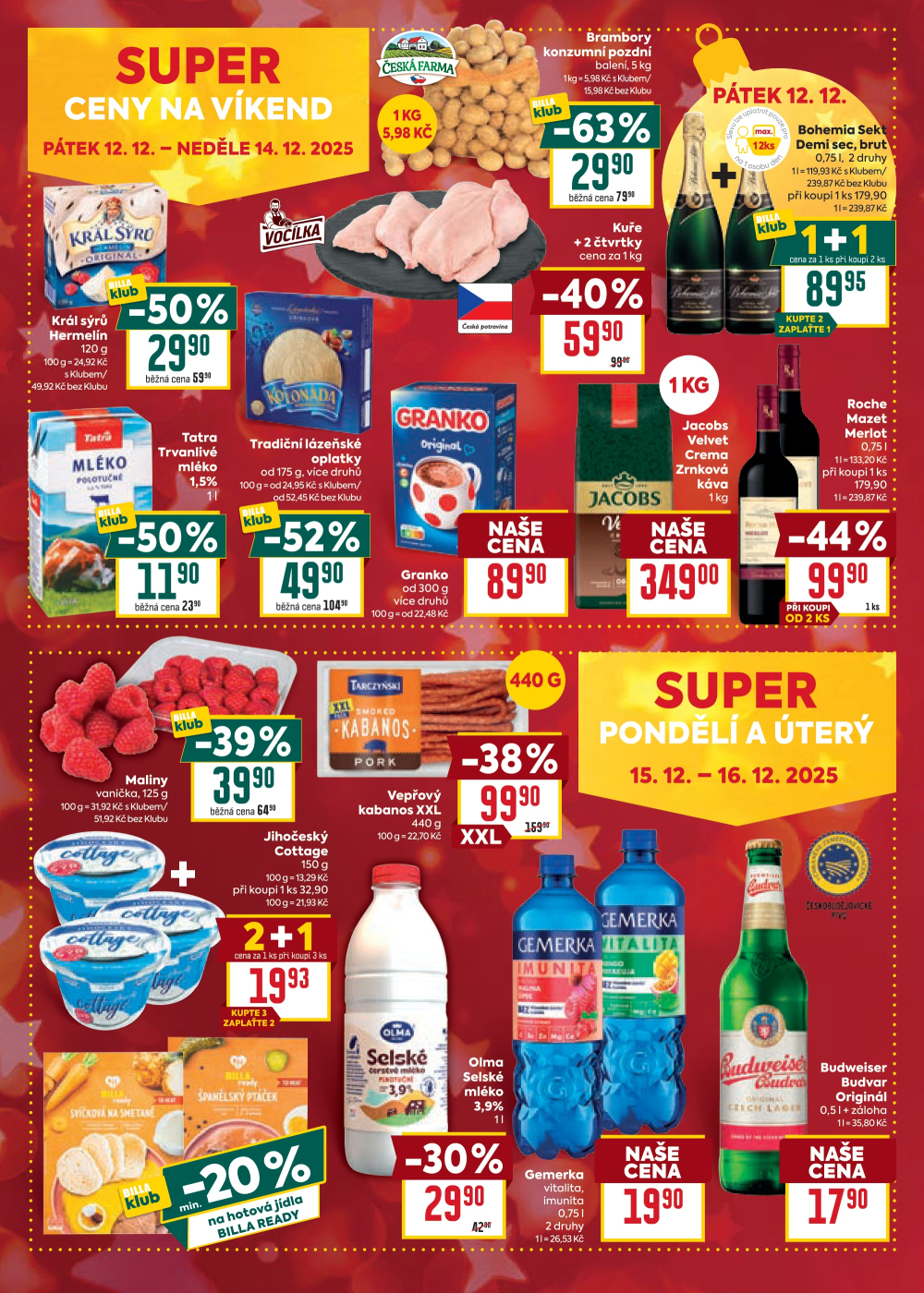 Leták BILLA malý leták - strana 4