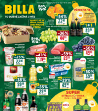 Akční leták BILLA velký 