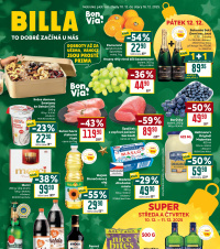 Akční leták BILLA velký 