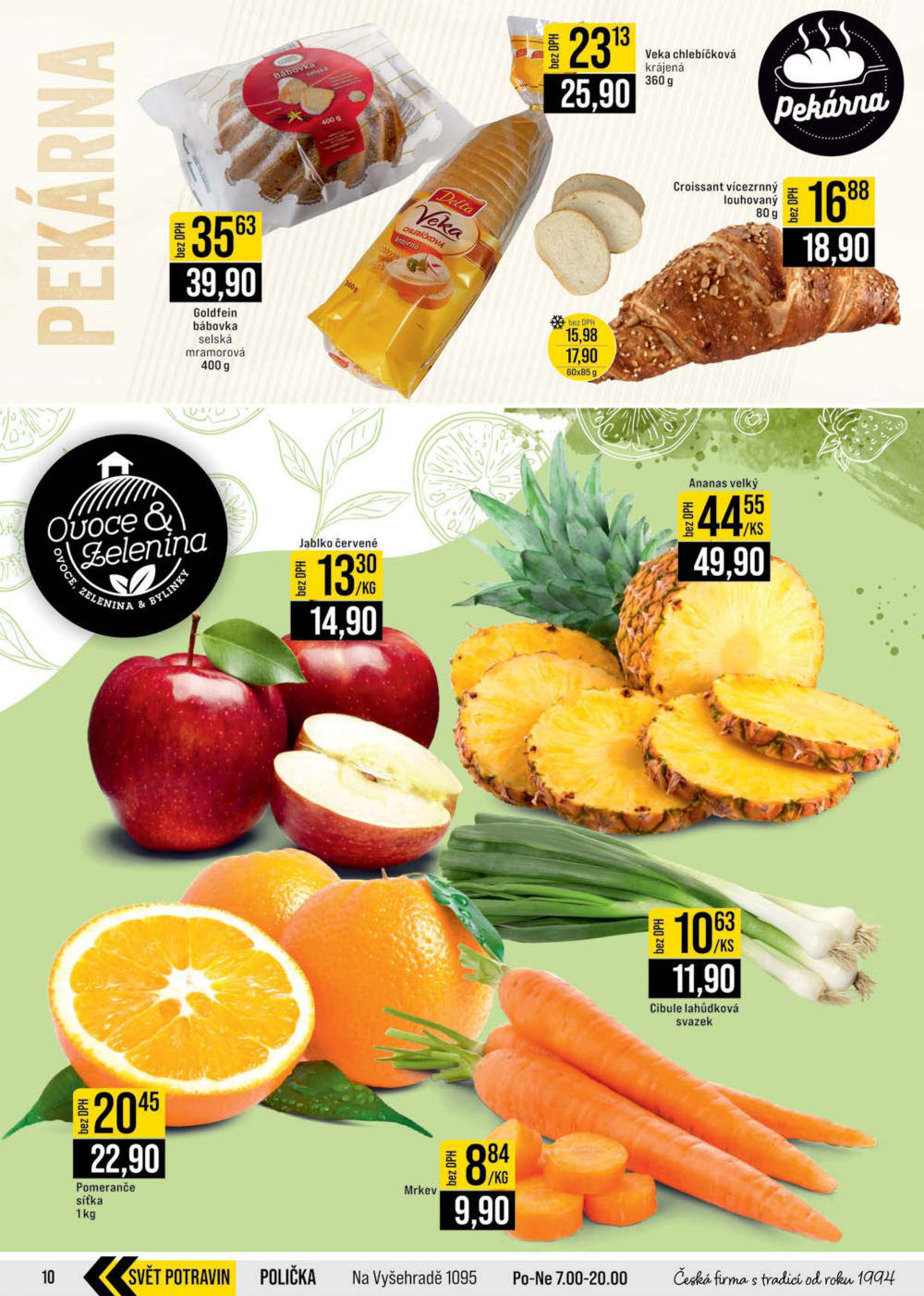 Leták JIP leták CC Cash & Carry - České Budějovice, Most, Náchod, Svoboda nad Úpou, Sušice - strana 10