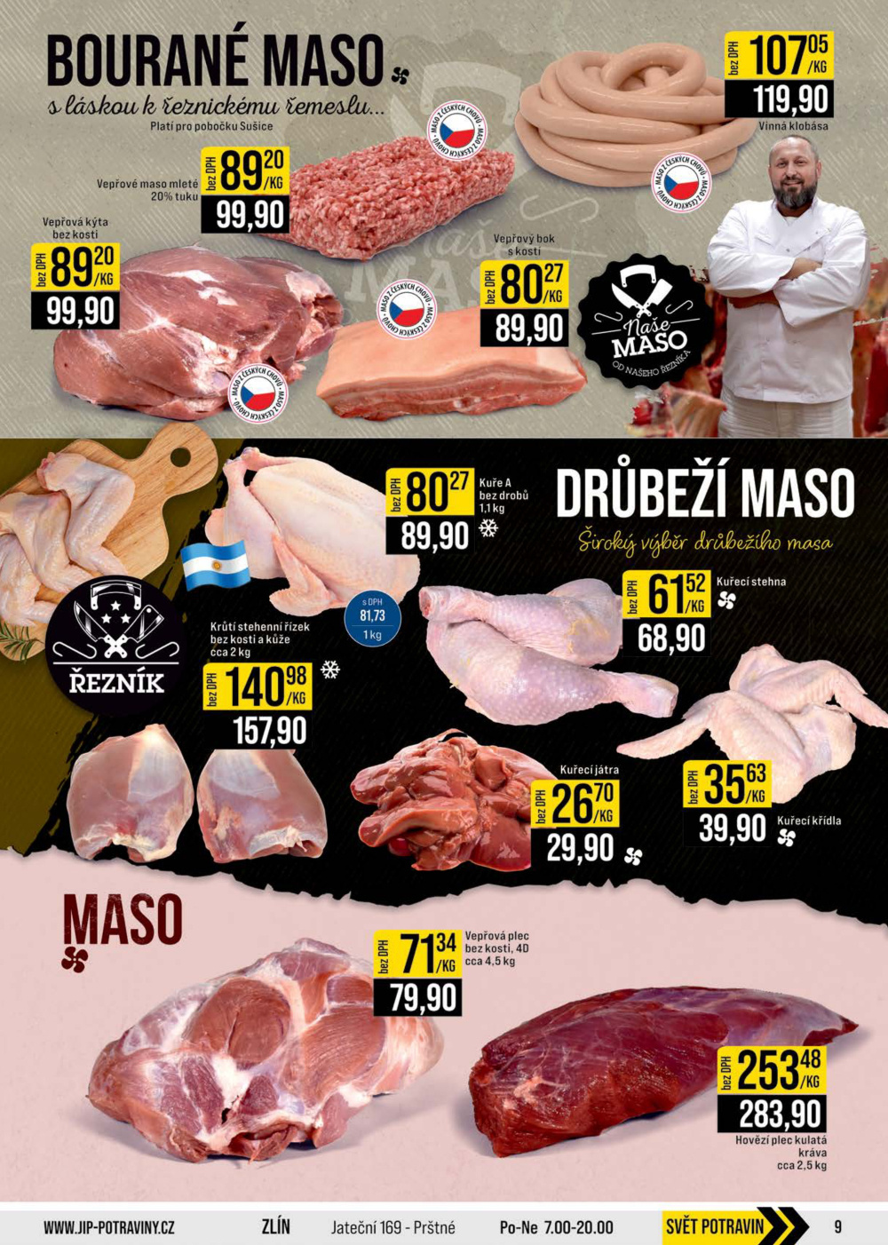 Leták JIP leták CC Cash & Carry - České Budějovice, Most, Náchod, Svoboda nad Úpou, Sušice - strana 9