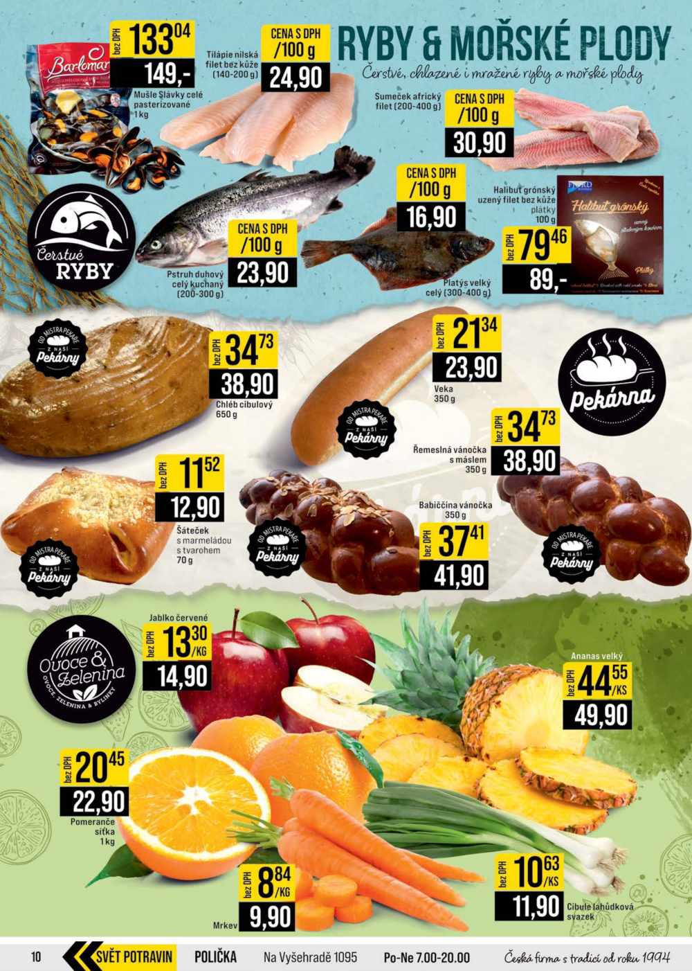 Leták JIP leták CC Cash & Carry - Brno, Ostrava, Praha, Polička, Olomouc, Karlovy Vary, Zlín, Jilemnice, Pardubice - strana 10